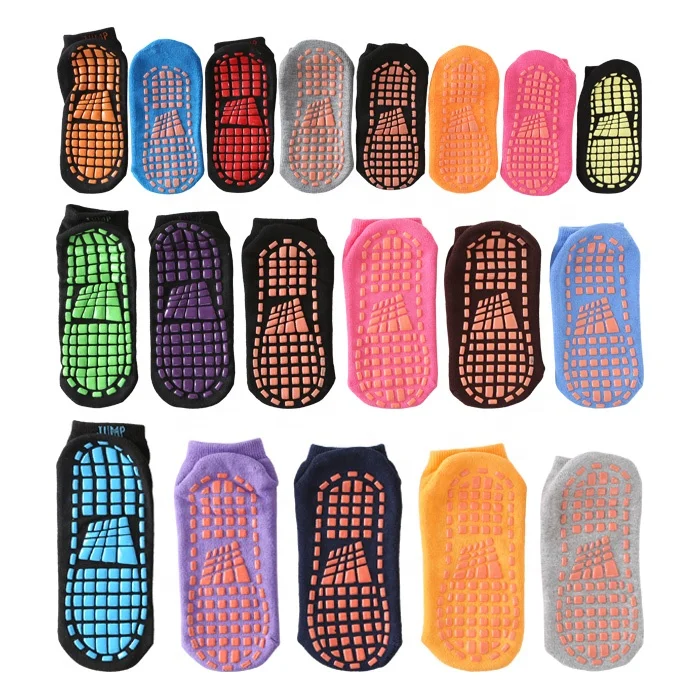 Customized Grip Safety Trampoline Socks