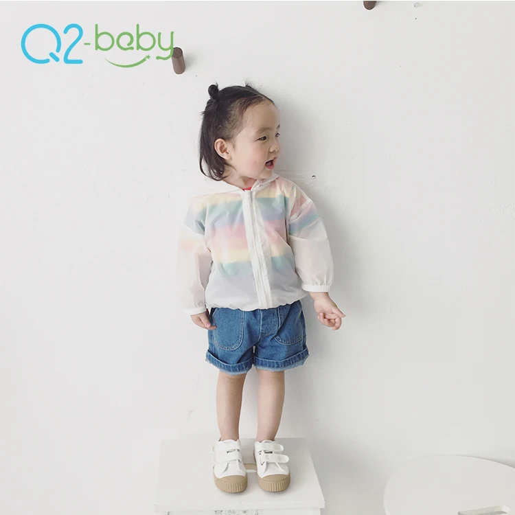 
Q2-baby Unisex Girl Boy Baby Clothes Coat Summer Wear Sunproof Clothing 