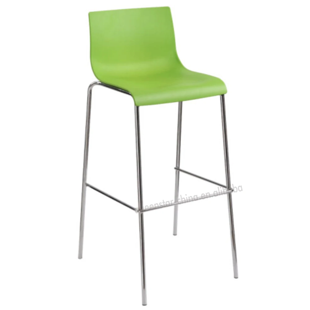 QS-STC04 Stackable high stool for kitchen high Bar chair counter stool stacking high plastic stool