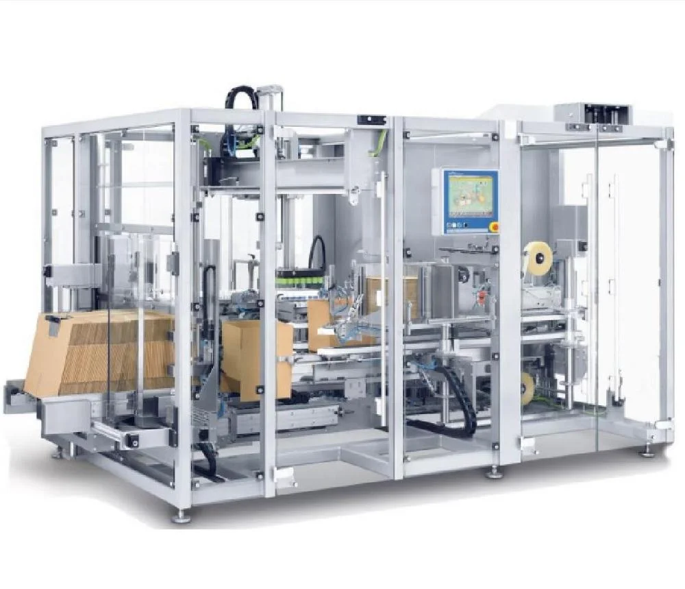 
 Полностью автоматический упаковщик картонных коробок  