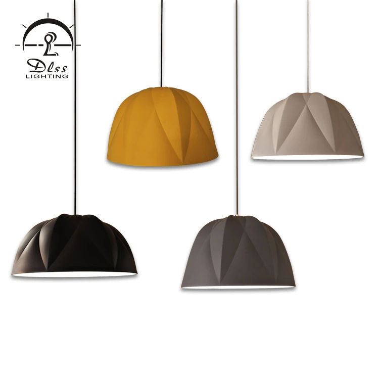 2022 new design E27 replica fiberglass decorative modern pendant lamp