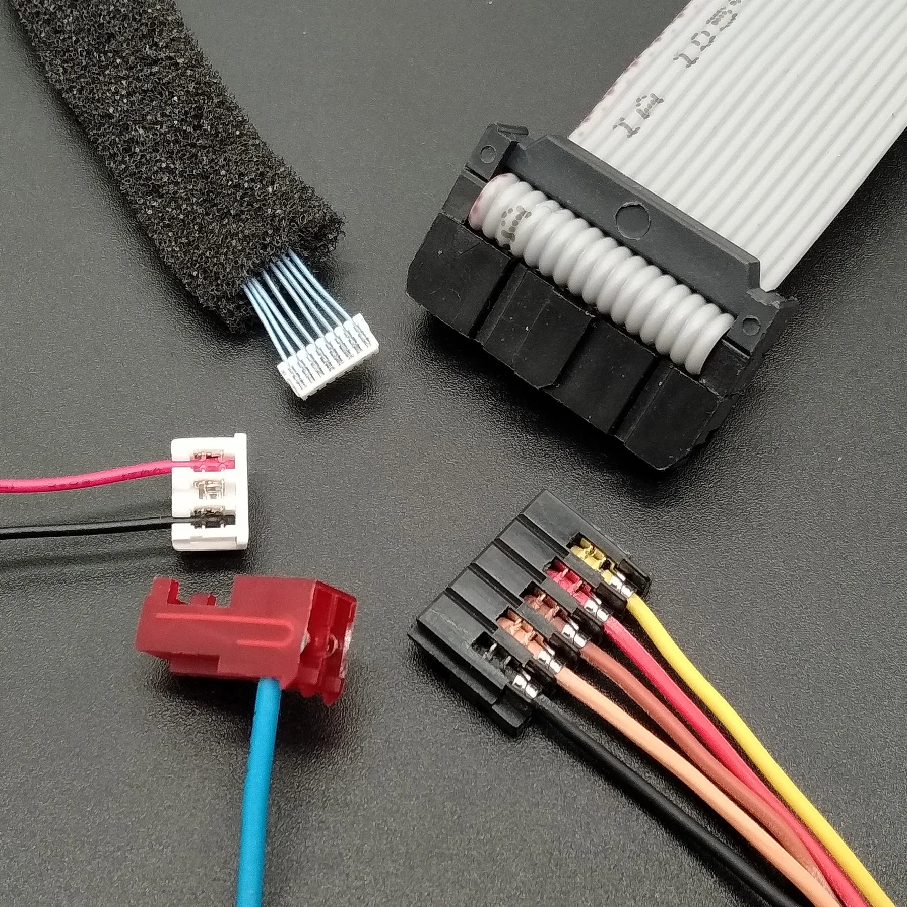 jst 0.8mm pitch 2 pin SUR series connector 02SUR-32S housing wire to board  Cable