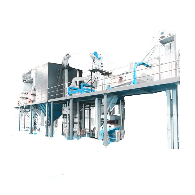 Комбинировать семян машина для очистки пшеницы кукурузы удалить камень очистки линии для зерна депо