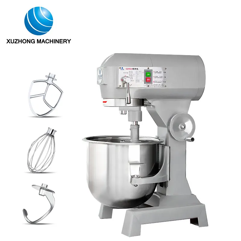 Factory supply commercial 20L food mixer and planetary cake Countertop Planetary mixer