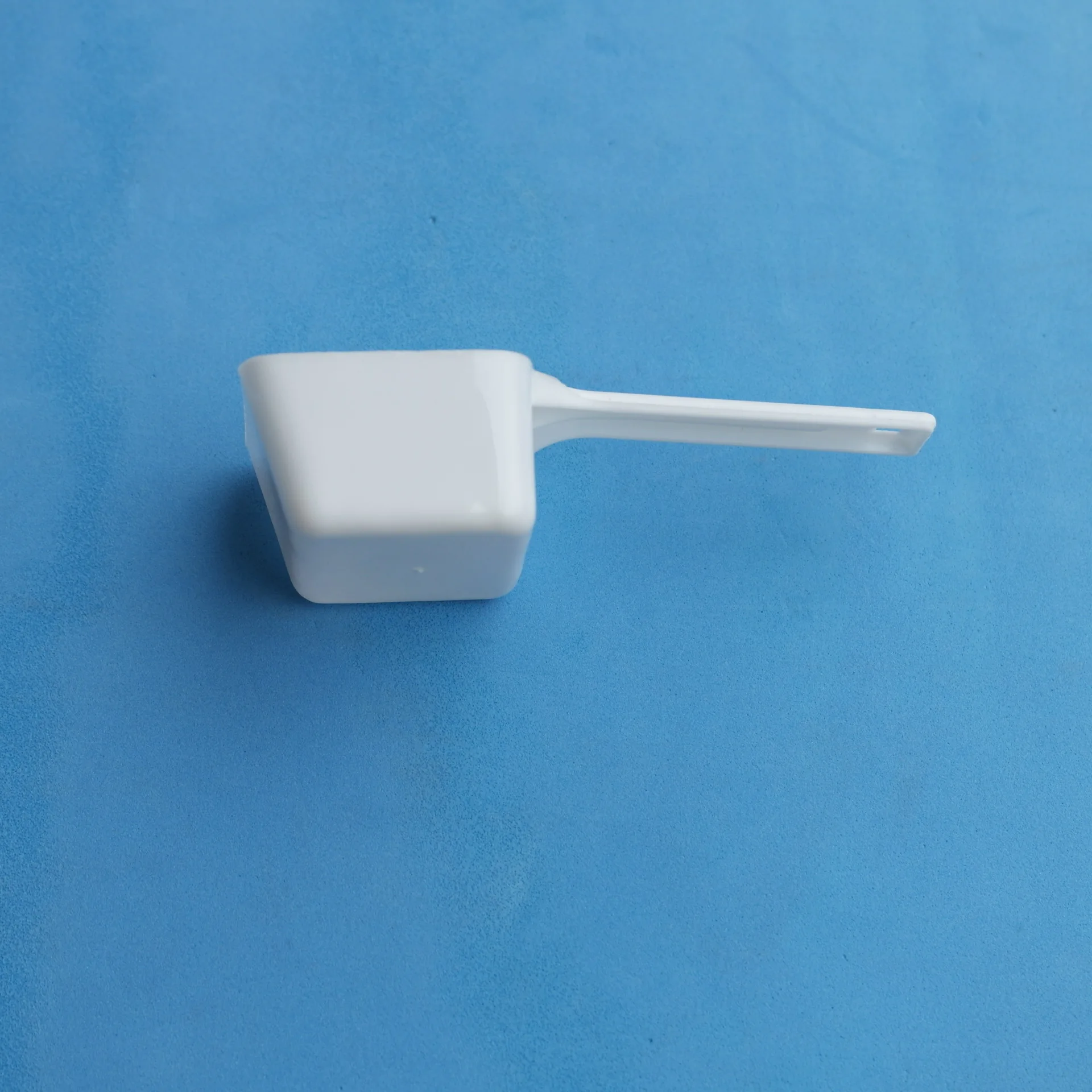 30ML washing powder spoon square plastic measuring spoon white PP plastic small spoon