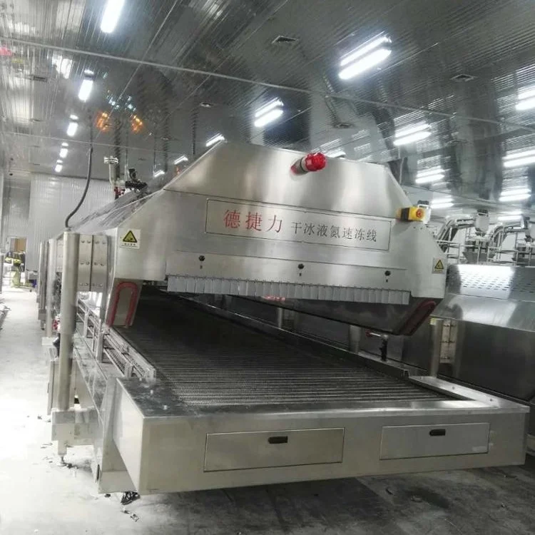 DJL морская пищевая машина для быстрого замораживания, конвейерная морозильная камера, морозильная камера для продажи, морозильник для ультра низкой температуры