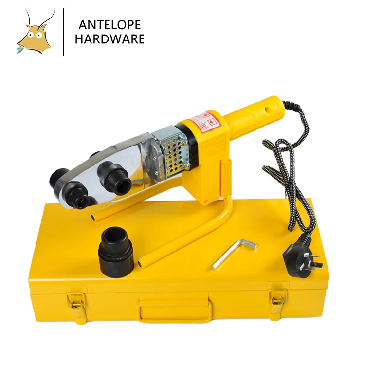 20-32 20-63 75-110 Low Price Temperature Adjustable and Steady Heat Attaching PVC PE PPR PLASTIC Pipe Welding Machine