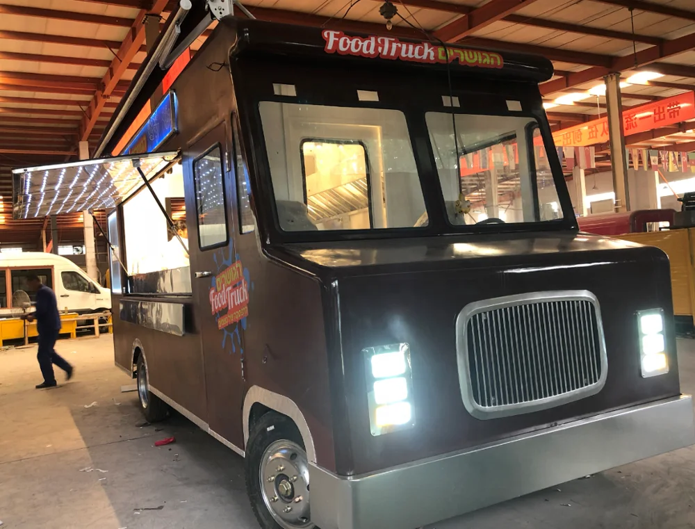 2019 new arrival bus food truck/electric street food vending trailer/customized used food trucks for sale in germany