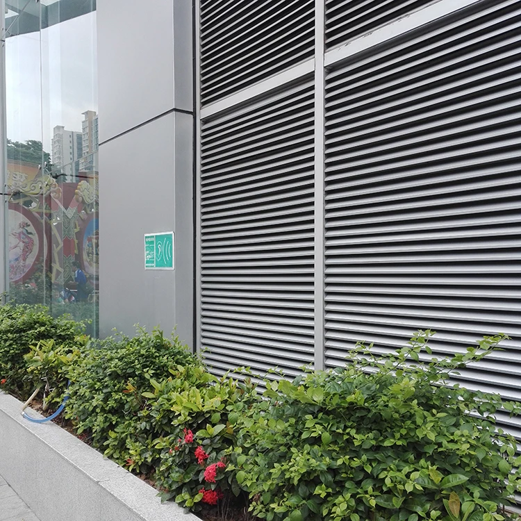 High Quality Modern Security Design Aluminum Louver Windows