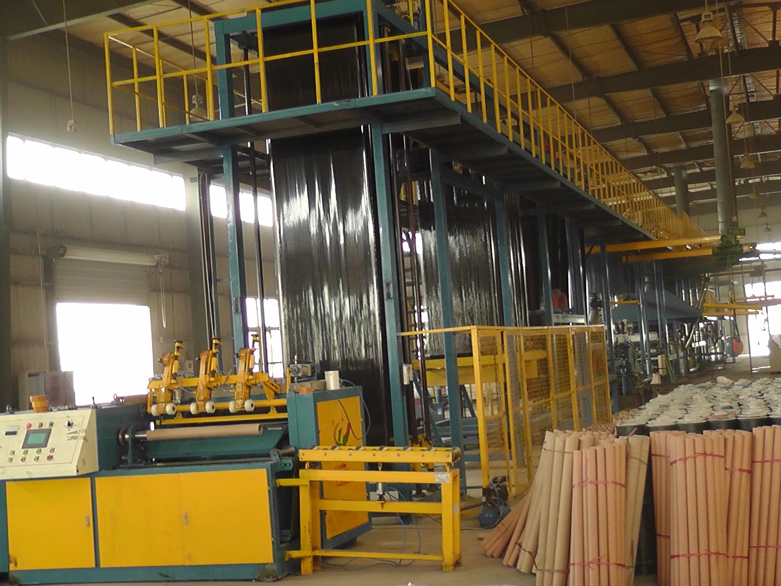 automatic building  roofing asphalt felt modified bitumen production line equipment