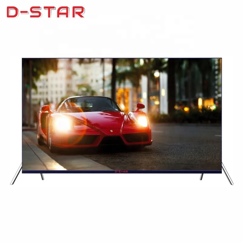 Фабрики Китая низкой цене 50 дюймов узкая рамка с плоским экраном smart android 4 k hdr uhd светодио дный tv 32