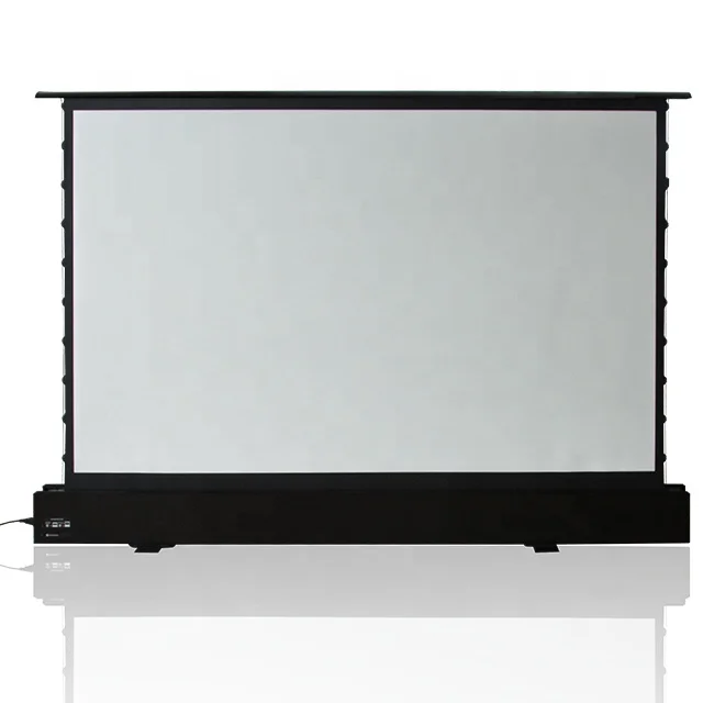 XYScreen 80 дюймов-100 дюймов портативный выдвижной Электрический напольный проектор