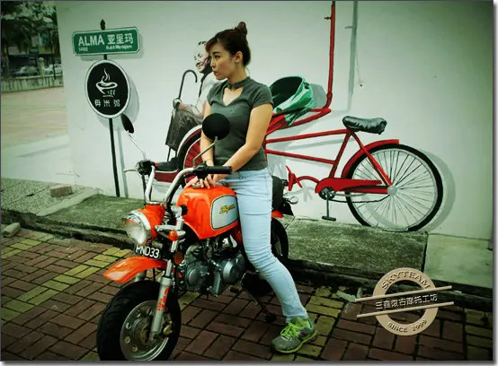 
SKYTEAM E5 50cc 125cc E4 SKYMINI motorcycle monkey bike(EEC EURO5 APPROVED) 