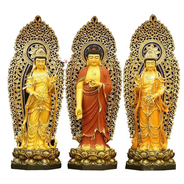 The Buddha Statues Bronze Religious Statues  Metal Crafts