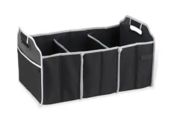 
fully collapsible and portable folding car boot organizer trunk organizer 