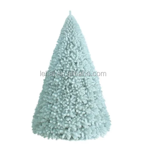 Xmas Tree Party Home Decorations Dense Pre-lit Ornaments Led Lights Collapsible mini Green White Artificial Christmas Tree PET