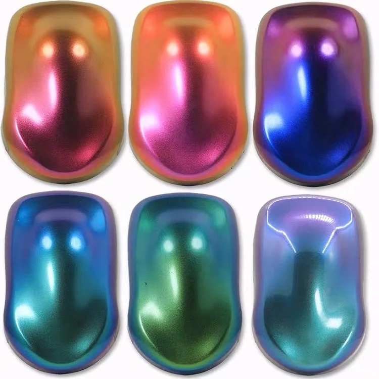 
Xuqi Industrial Chrome Chameleon Pigment Powder for Car Paint/Coating/Nail Powder 
