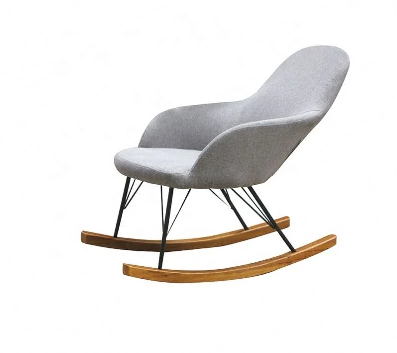 Best seller  leisure fabric rocking chair sofa chair for living room
