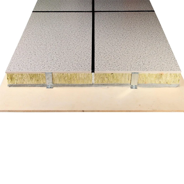 heat insulation outdoor decorative   rock wool  sandwich Materials board fiber  cement panel