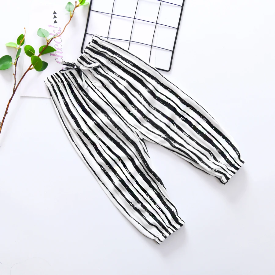 
Infant Toddlers Baby Long Leg Cotton Soft Baby Harem Toddler Pants 