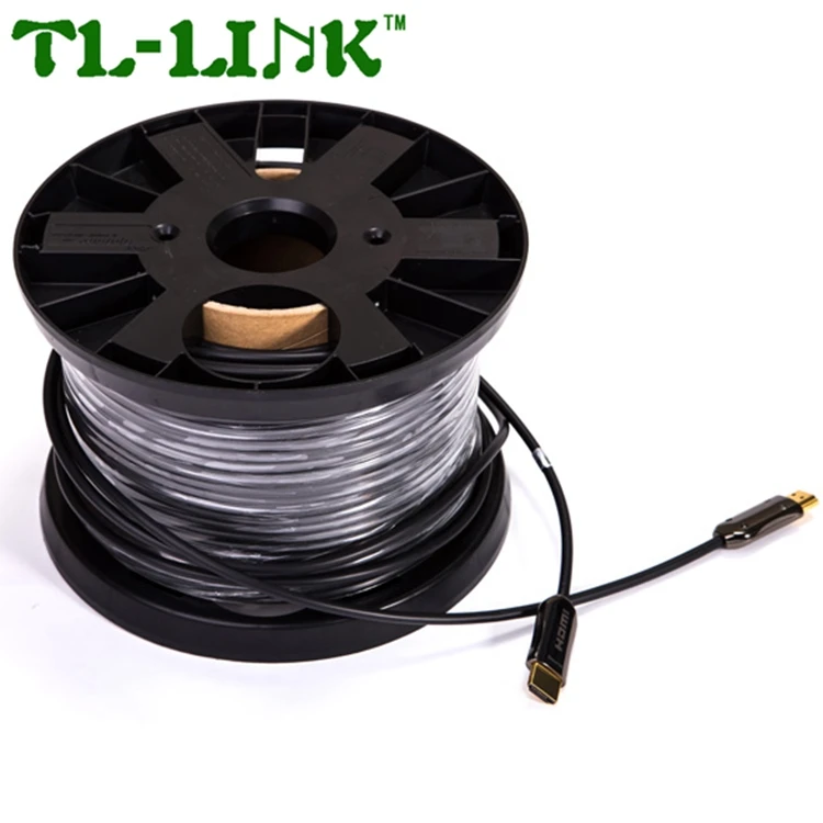 Высокая скорость с 3D 4 К AOC hdmi кабель волокна и цифровой волокно hdmi кабель 100 м 150 м 200 м 250 м 300 м