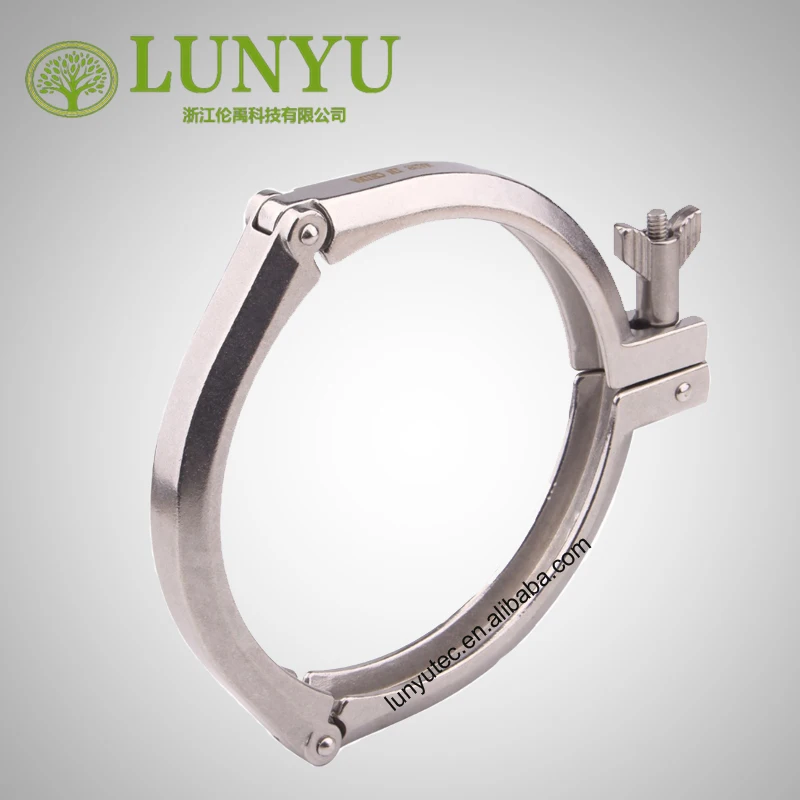 
Stainless Steel Sanitary Tri Clover 3 PCS Clamp 