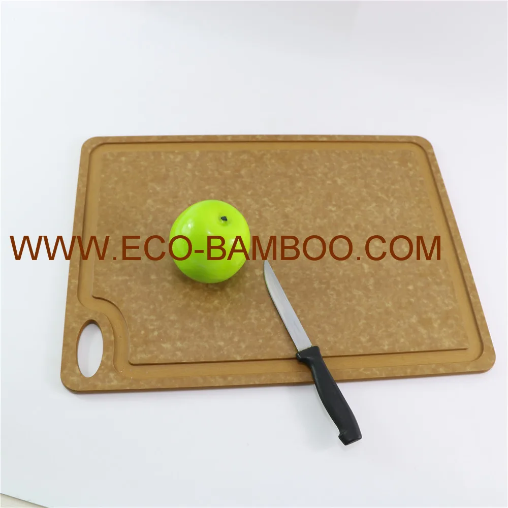 Unique 100% Wood Paper Cutting Board, Kitchen Cutting Board Wood