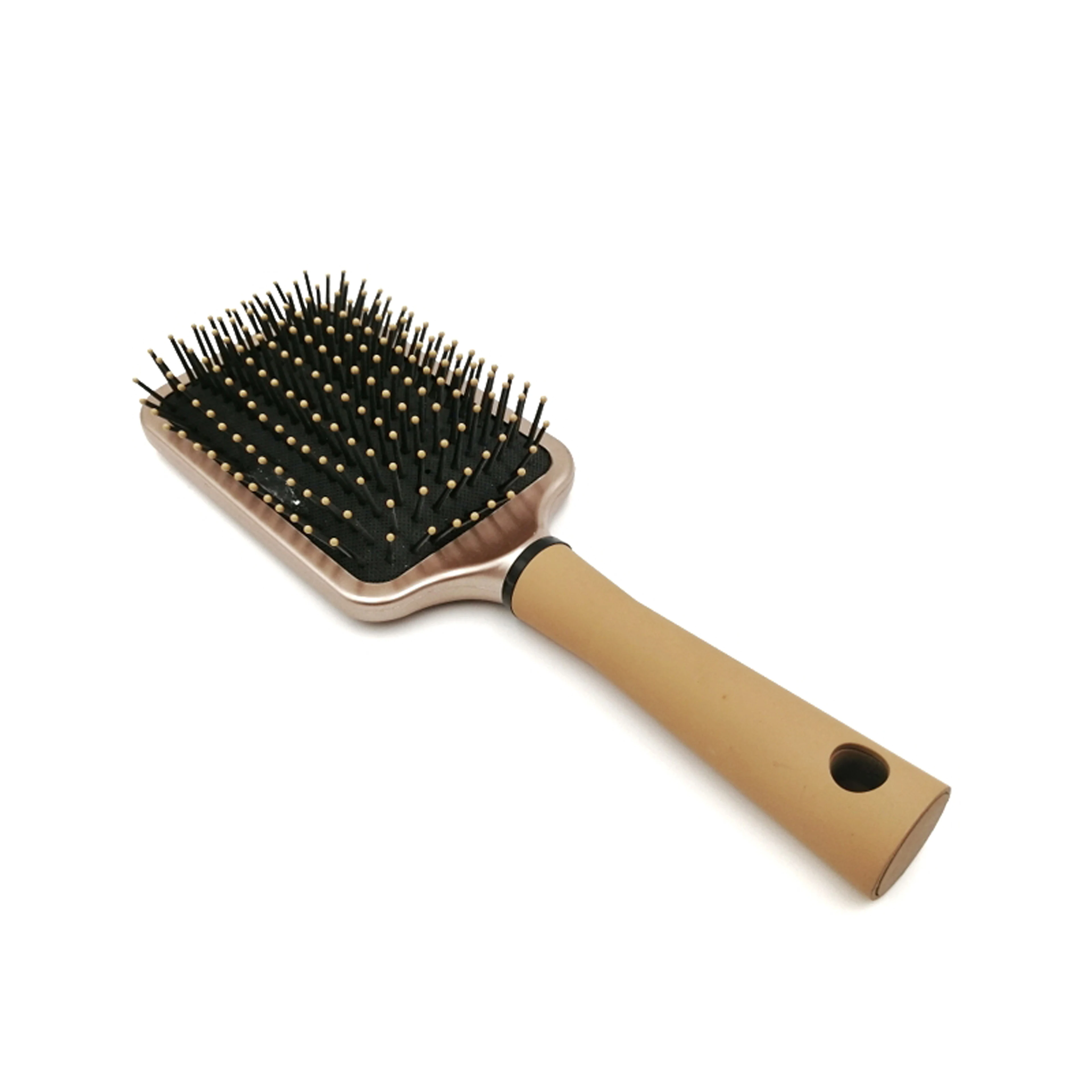 Baby Brush Pp Diane Wholesale Well Design Comfortable Goat Hair Round Plastic Hot Customized 2018 Nylon Laser Black Pink