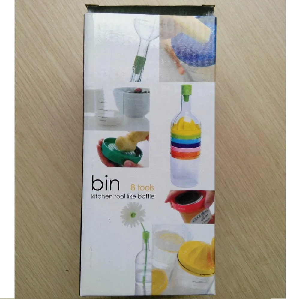 
Multipurpose Bin Bottle 8 in 1 names of Kitchen Utensils Gadgets Maker 