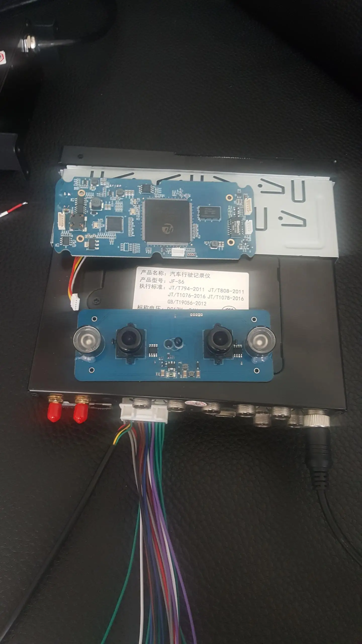  6ch Мобильный DVR JF-S6 диктофон Blackbox Поддержка Wi-Fi GPS и сочетать с 1080p BPC для пассажирского автобуса счетчик 2