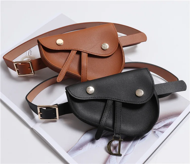 
Women Waist Pack Fanny Pack Pu Leather Belt bag Fashion Snake Skin Waist Belt High quality leather waist bag 2019 