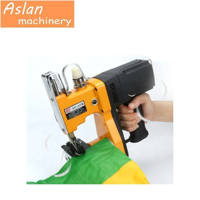 Best selling potato  bag sewing machine/multi-function portable bag closing machine/ sack bag thread sealing machine