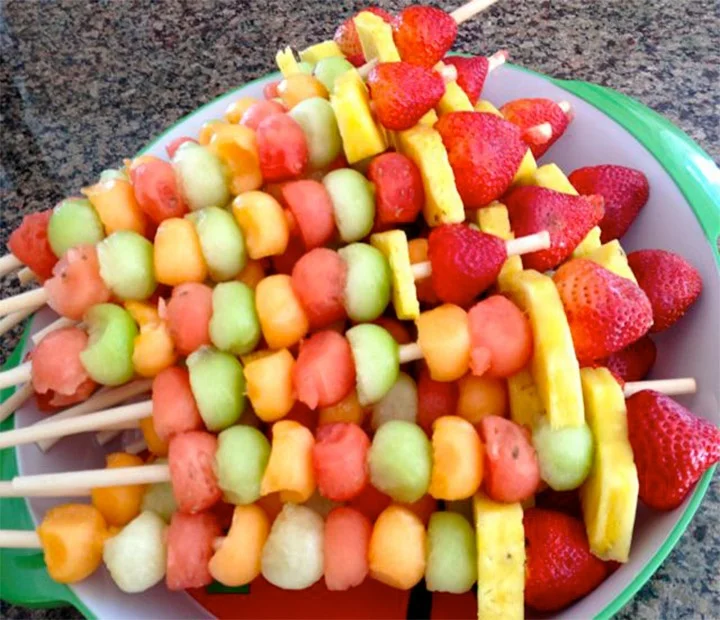 
long round bamboo wooden skewers fruits sticks buy wholesale 