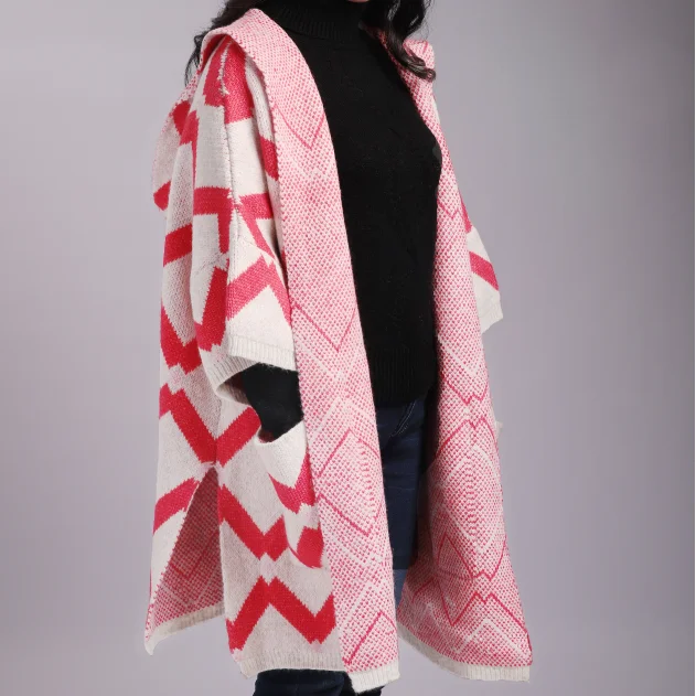 Modern loose warm wool sweater womens cardigan sweater