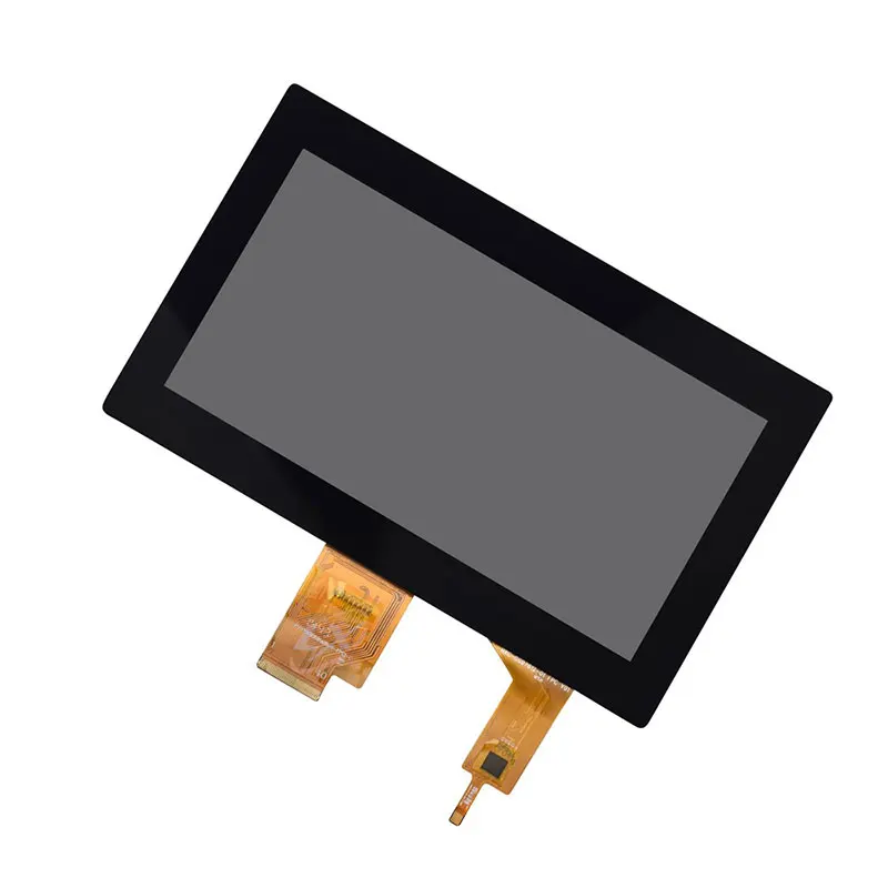7.0inch IPS1024*600 LVDS Interface 500nits Luminance TFT LCD Screen with PCAP