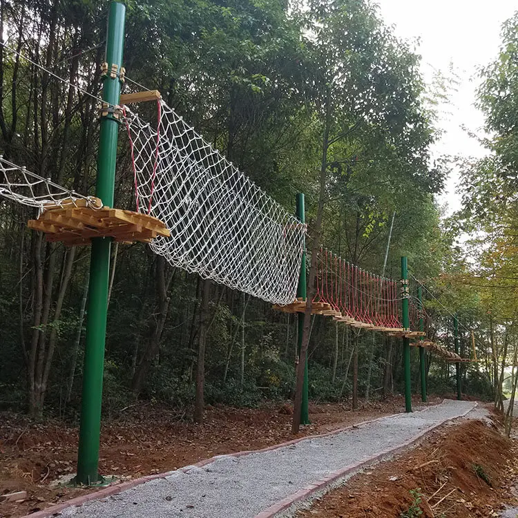 Interactive Wall Kids Amusement Indoor Playground Games Climbing Net Tree