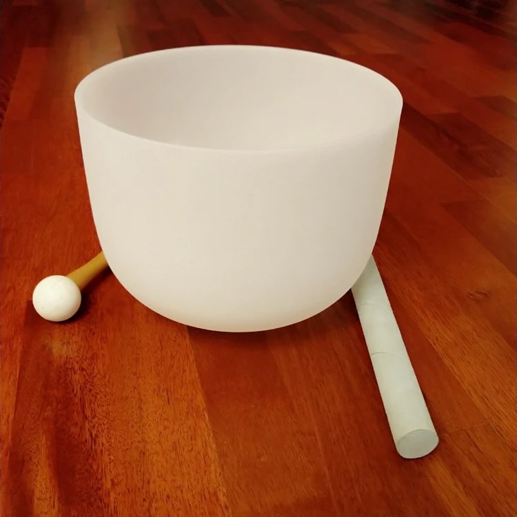 
2019 Most Popular High Quality Frosted Crystal Bowl For Meditation 