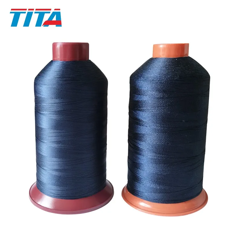 silicone lubricated polyester H.T. filament thread for sewing