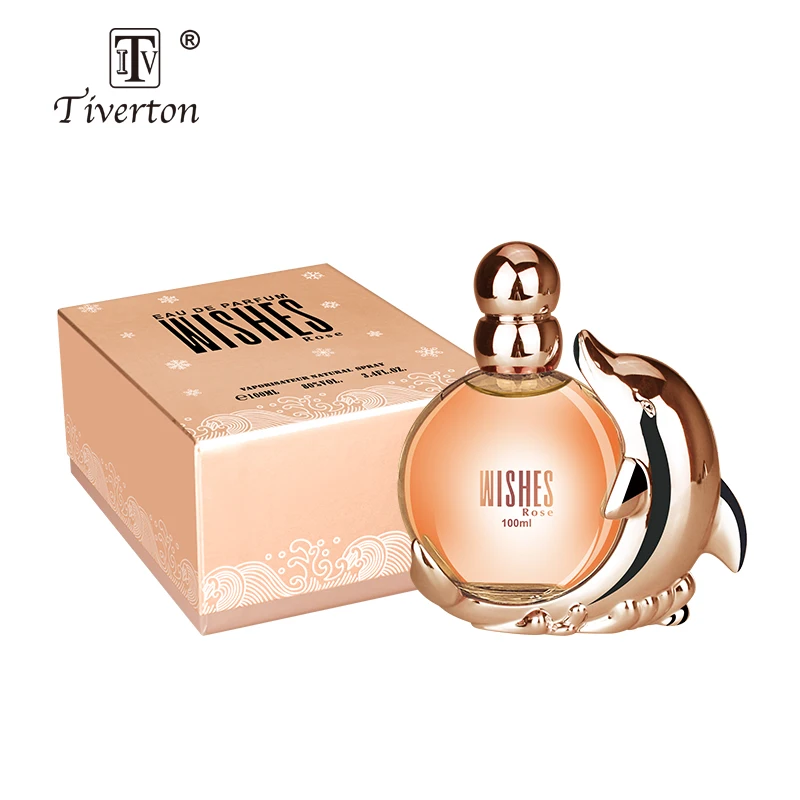 Best quality high end ong time wishes fashion orignal designed dolphin sculpt sexy lady body cheap perfume