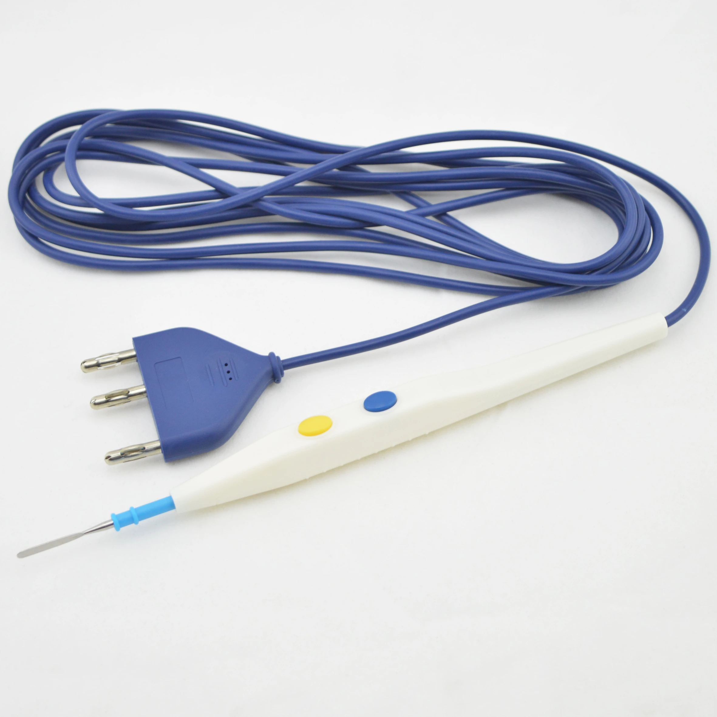 China Manufacturer Hand Control Medical Electrosurgical ESU Pencil With Button Switch Sterile