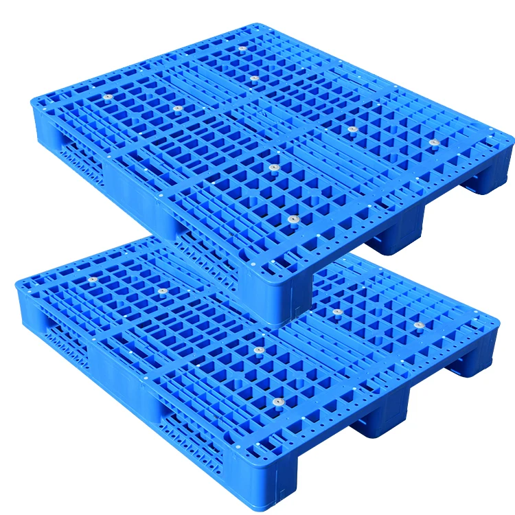 1100 x 1100 mm warehouse radio rack recycling plastic pallet