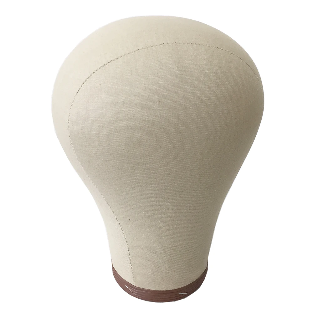 Professional cork canvas block head mannequin for wig making ,Wig Display Mannequin Head Cork Canvas Block Head