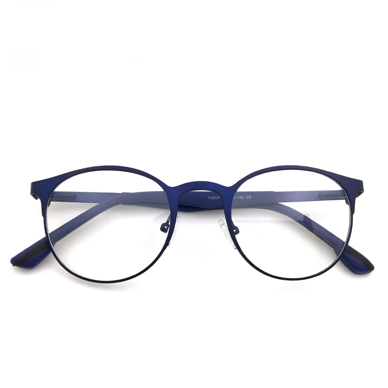 Logo Customization Metal Eyeglasses New Arrival Fashion Design Unisex half frames men eyewear
