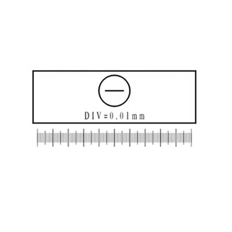 0,01 A58.2001 Высокая точность OPTO-EDU мм микроскоп специальный микрометр/объективный микрометр