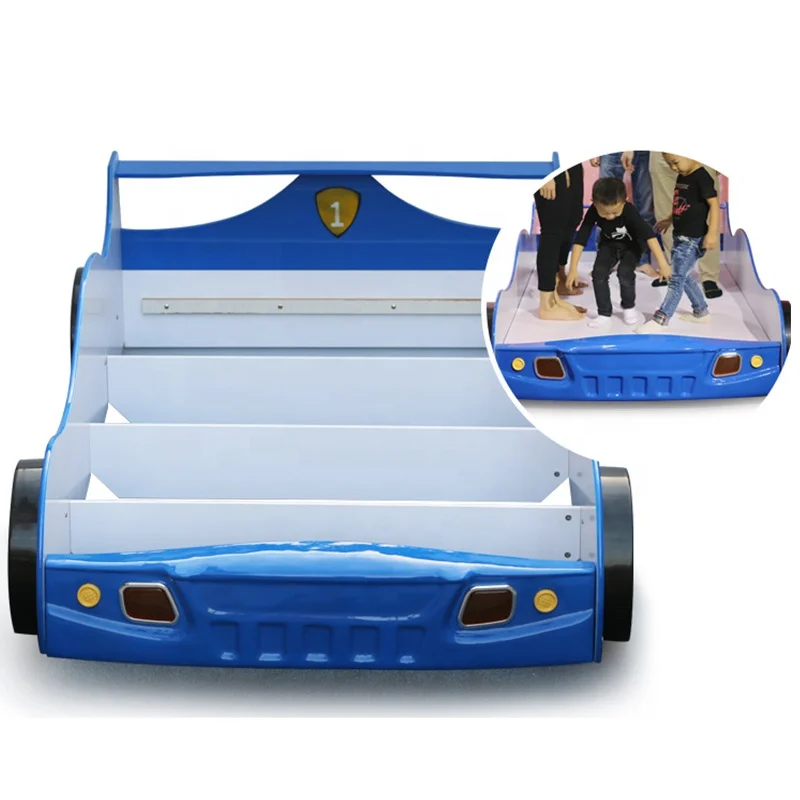 Высококачественная дешевая детская мебель, детская мебель для спальни, Гоночная машина, кровать из МДФ, материал TC1 от Foshan