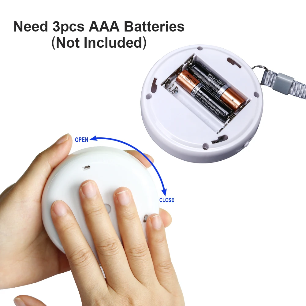 
Free Ship LED Night Light Motion Sensor Battery Powered 