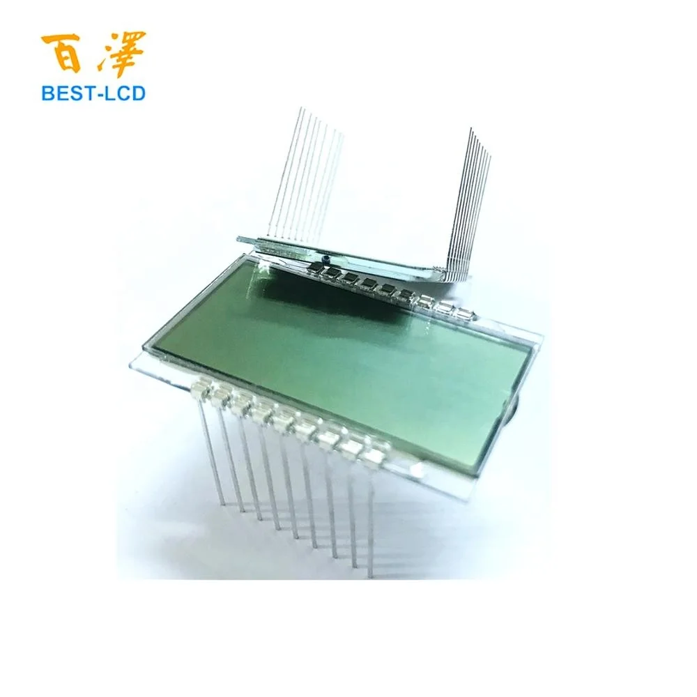 Custom Segment HTN Transparent LCD Display For Car/Odometer/Speedometer and other Automobile Apparatus