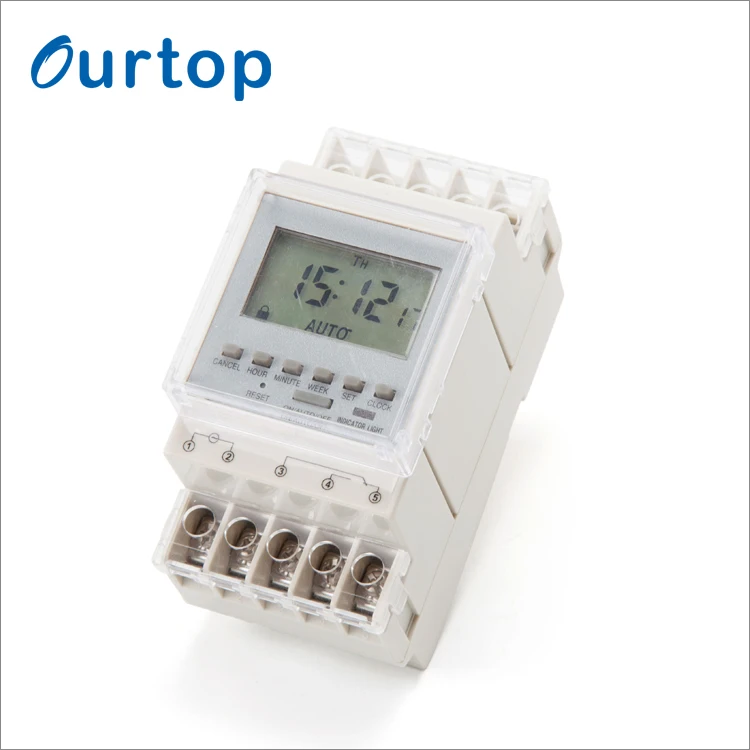 Высокое качество ЖК-дисплей Еженедельный программируемый цифровой таймер