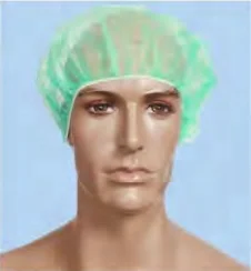 Disposable surgeon bouffant cap cofia plisada desechable for nurse