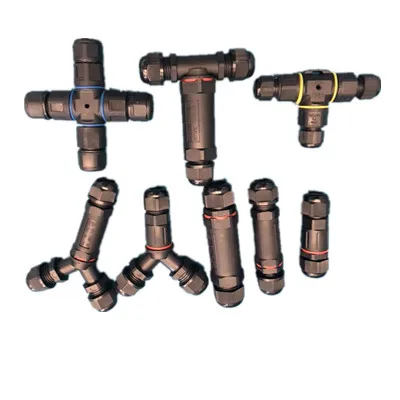 
IP 68 Waterproof connector with PA66 material,EC03681-0023-BF(3PIN-250V-10A) 
